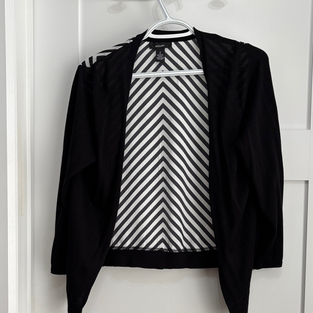 Alfani Women's Black Cardigan